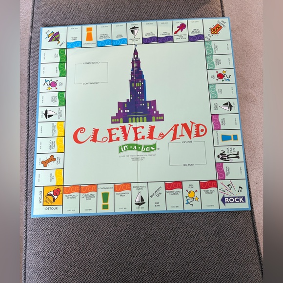 Cleveland In A Box Board Game - Picture 9 of 16